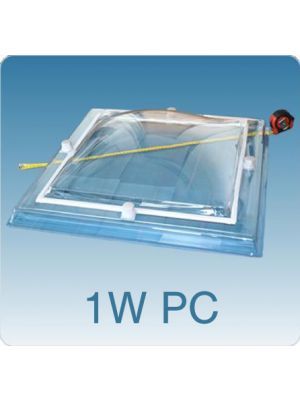 Losse koepel enkelwandig polycarbonaat (PC)