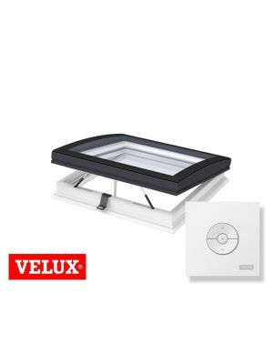 Velux Gebogen Glas Lichtkoepel elektrisch ISD 1093 CVP 0673QV